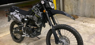 2019 KAWASAKI KLX250 motorcycle for rent near Fort Myers , FL