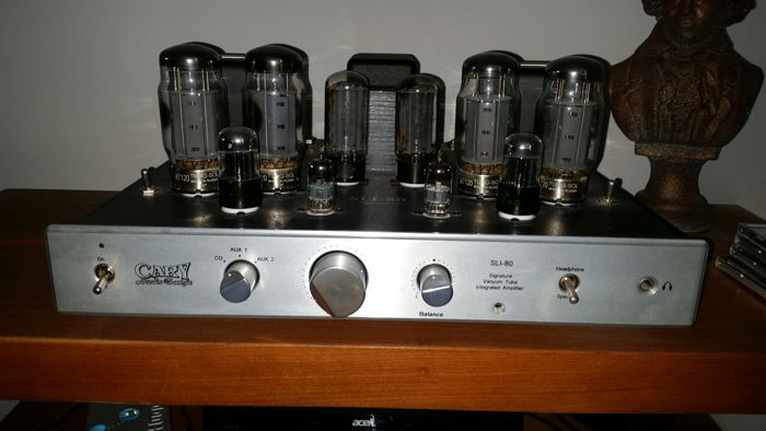 Cary Audio Design SLI-80 sig plus extra tubes