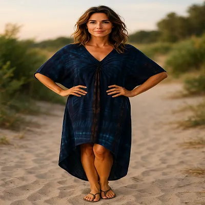 Kaftan Dress - Plus Size 