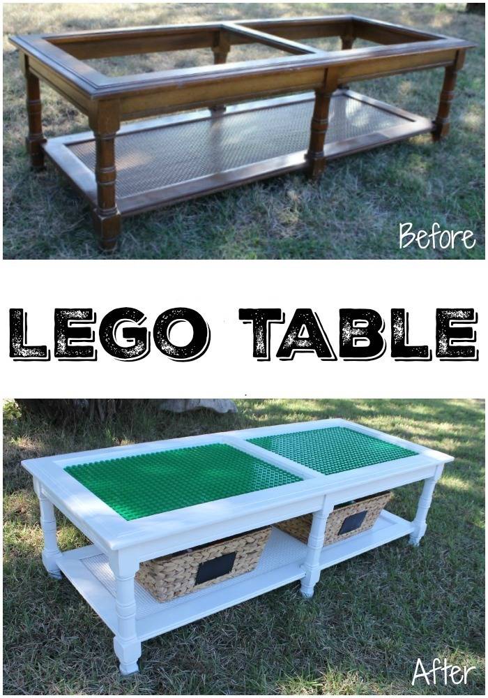 old table to LEGO table