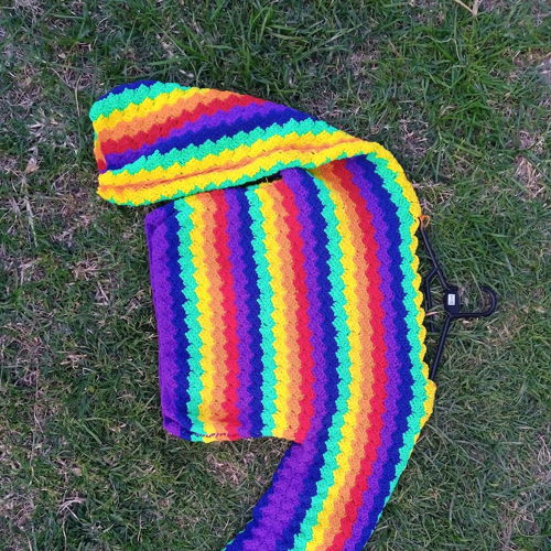 LILI RAINBOW haaktrui patroon, haakvest eenvoudig haaktrui patroon