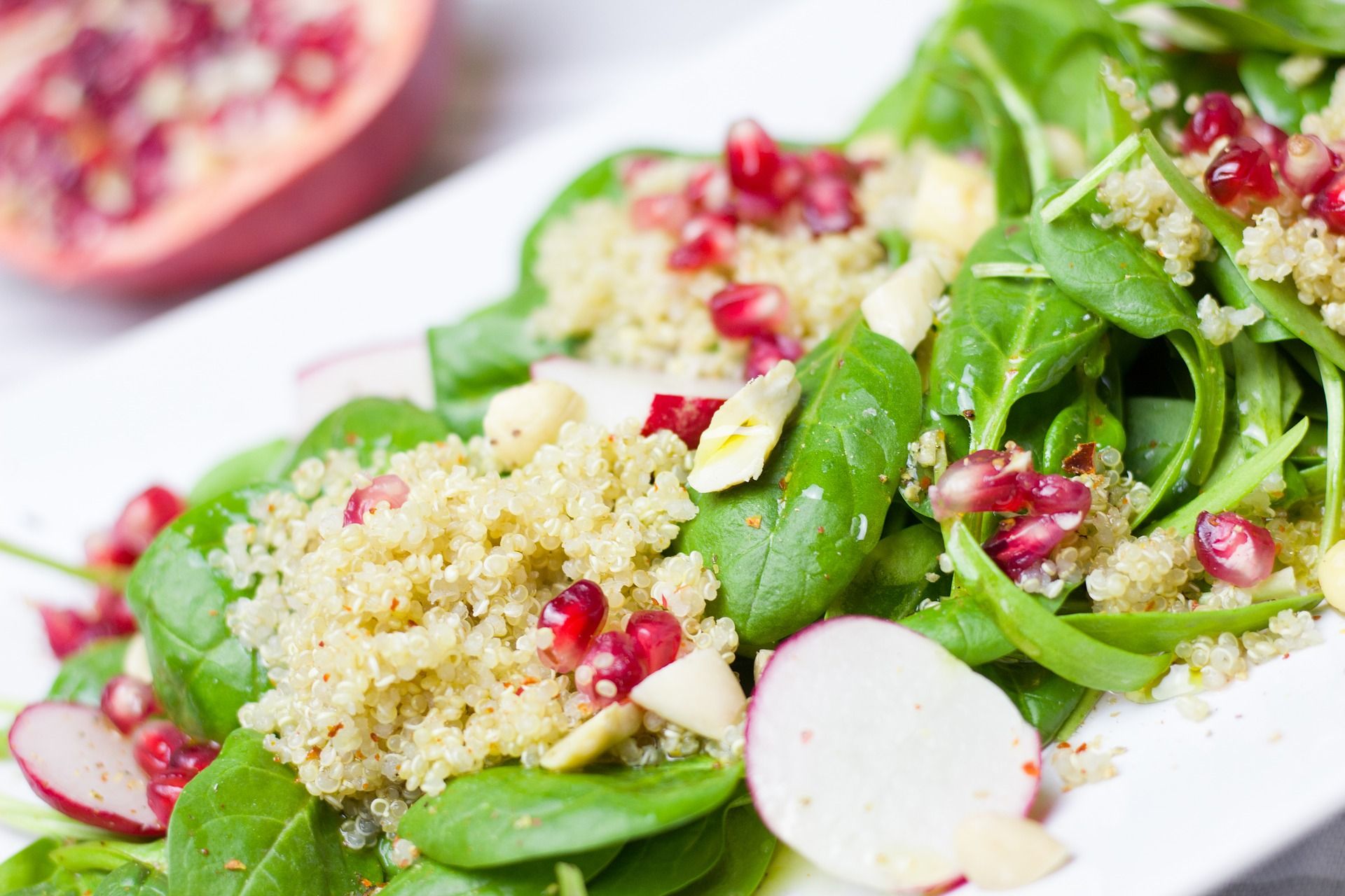 Make salad interesting with fruit