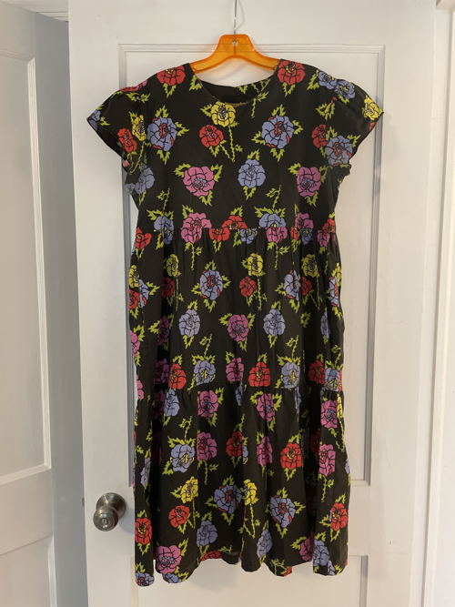 Frida Dress in Roses - $45.00 | Nooworks Full Circle