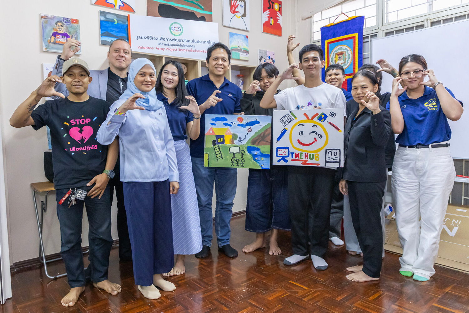 วาดอนาคตร่วมกัน: PCS ร่วมมือกับมูลนิธิ Childline เพื่อสร้างแรงบันดาลใจในการเปลี่ยนแปลง 