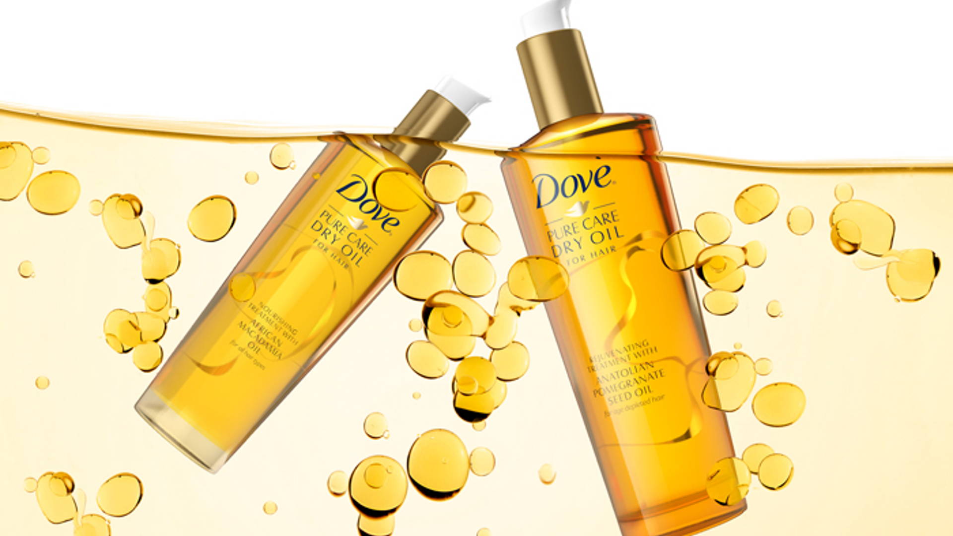 Featured image for Dove's Pure Care Dry Oil For Hair