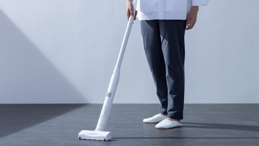 スリムな本体