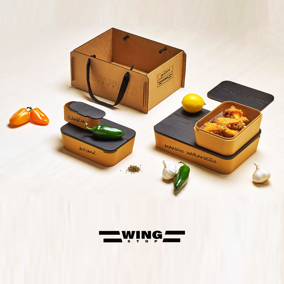 Image of Wing Stop To-Go Packaging System