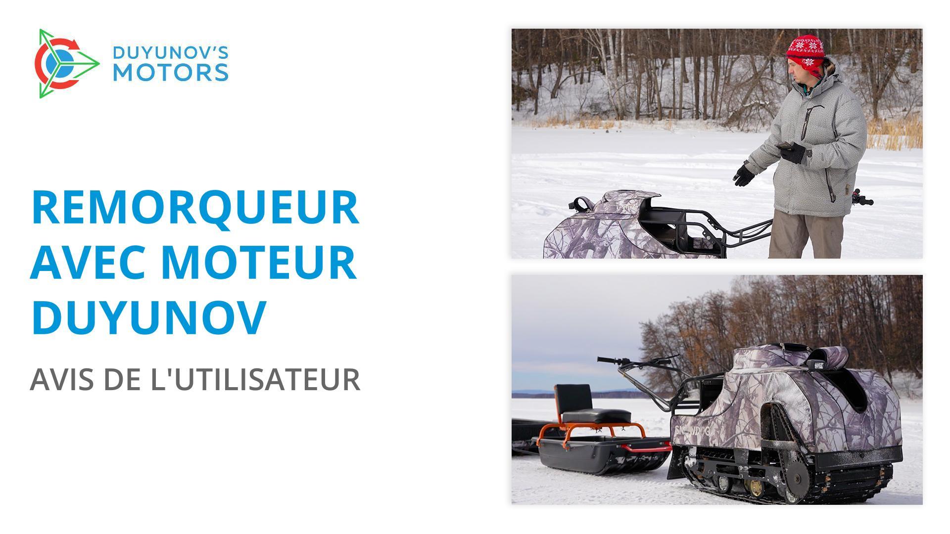 Remorqueur avec moteur Duyunov : avis de l'utilisateur