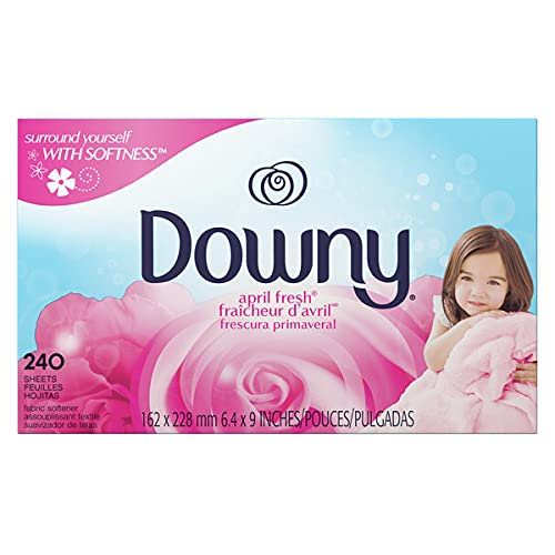 Grab Green FragranceFree Natural Wet Dryer Sheets vs Downy April Fresh
