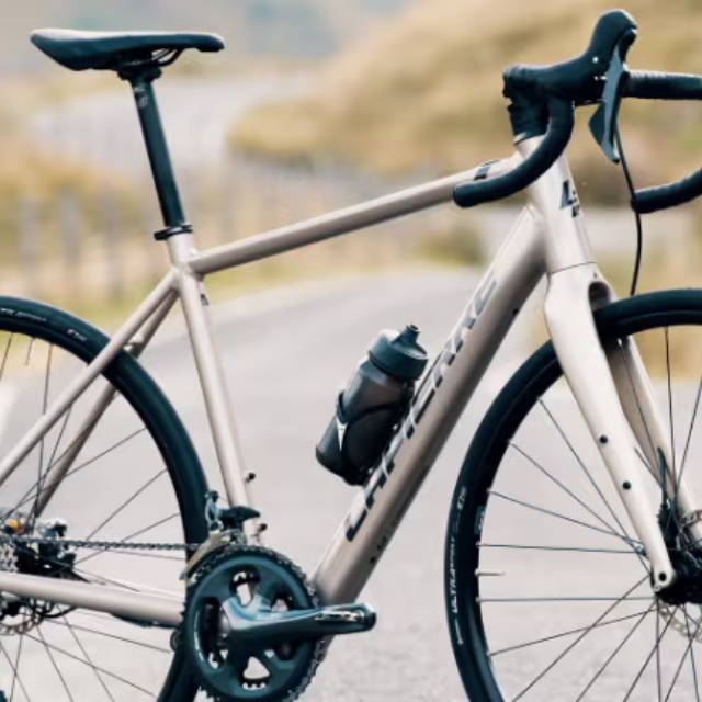 Focus on an electric bike