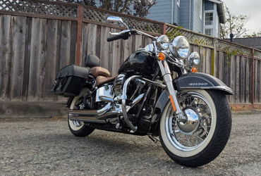 2017 HARLEY-DAVIDSON SOFTAIL DELUXE motorcycle for rent near LAS VEGAS, NV