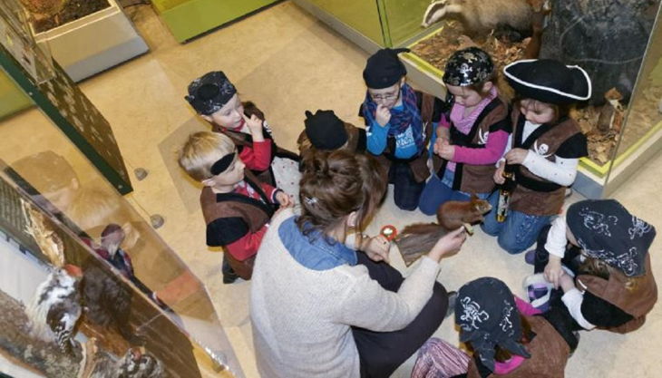 naturkundemuseum kleine piraten schatzsuche