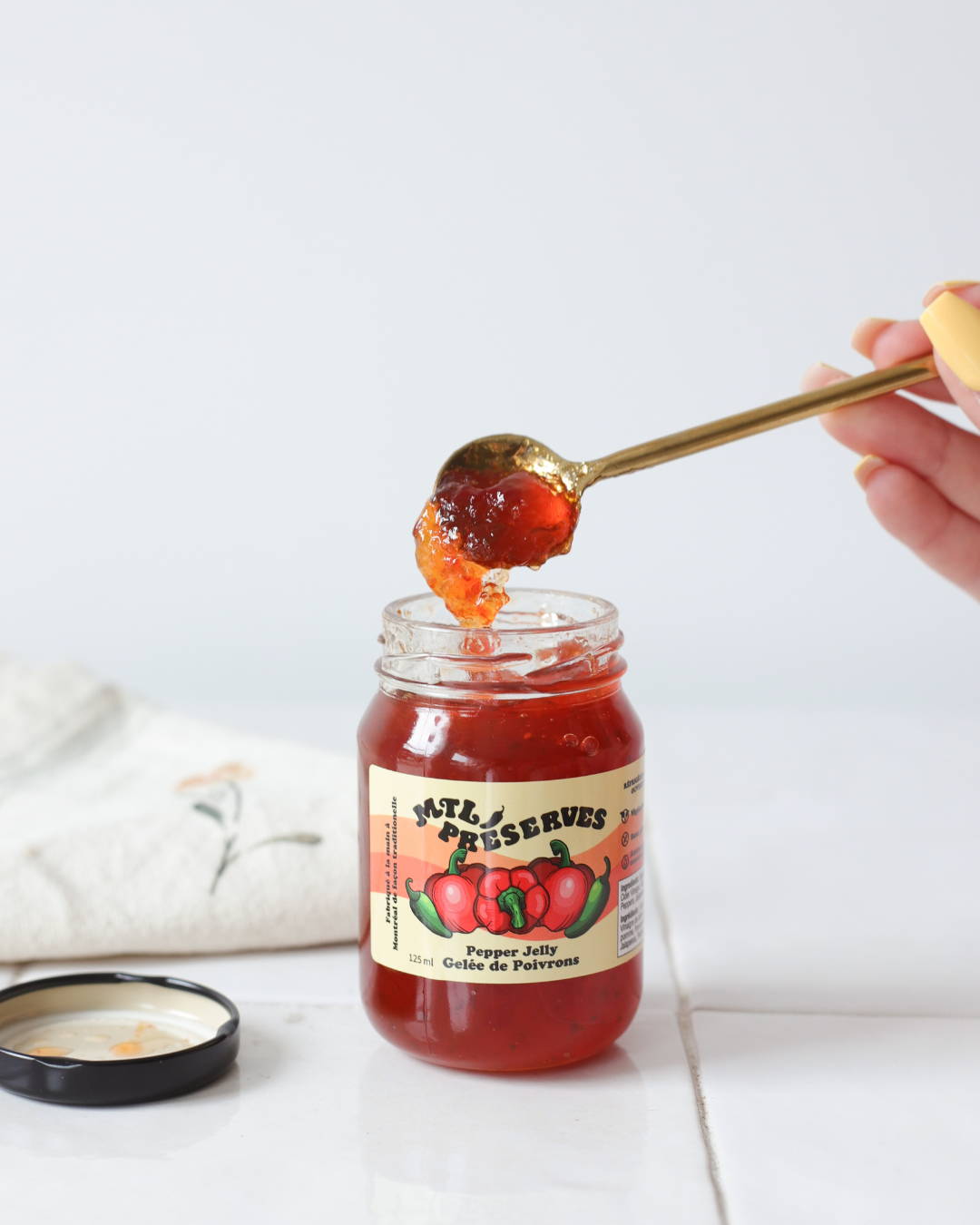 gelée poivrons