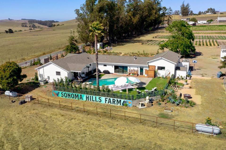 Airbnb Partners with regenerative cannabis farm in sonoma 