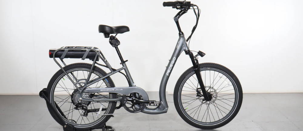 Urban Arrow cargo electric bike motor close up