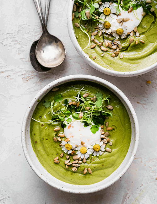 Zucchini and Lentil Soup