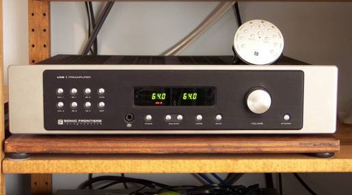 Sonic Frontiers Line-2 Special Edition Preamp  Black
