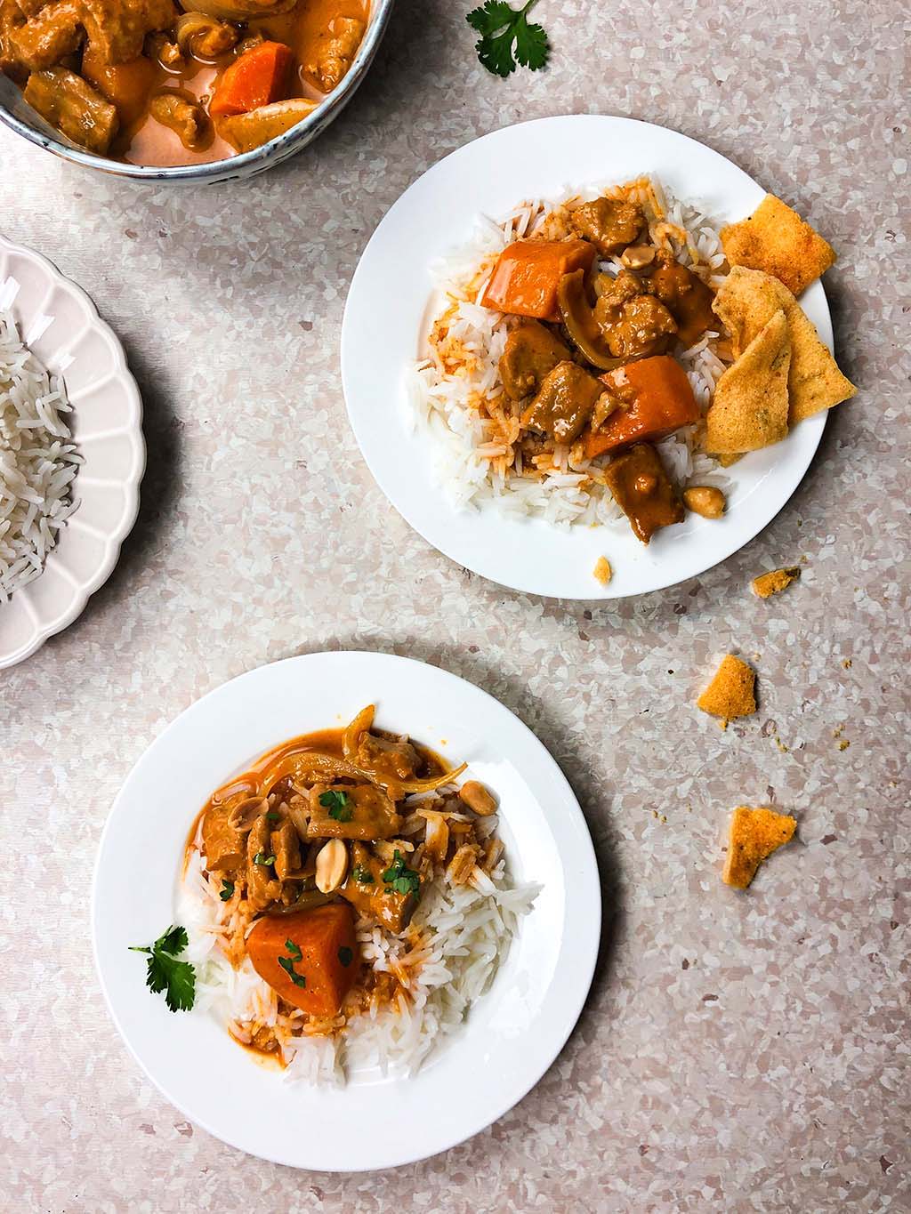 Massaman curry vegan recepten