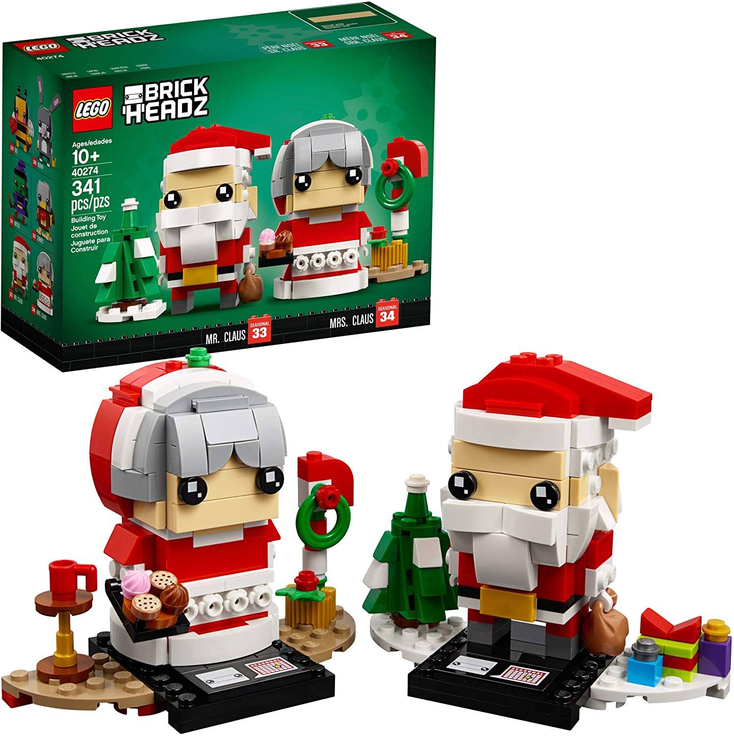 Brick Santa Hedz And His Wife