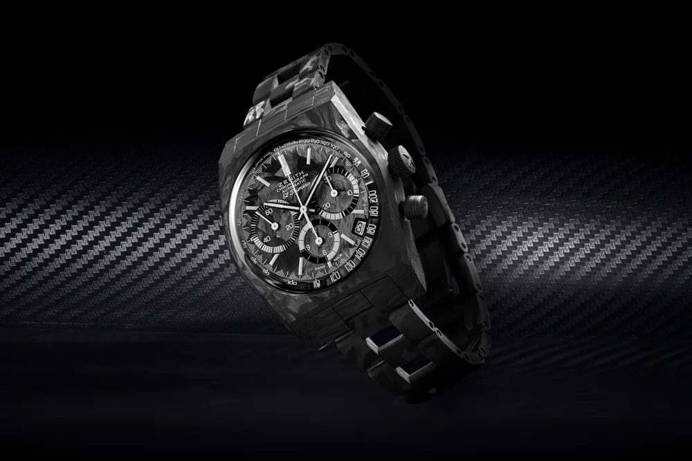 Zenith x Revolution Chronomaster Revival A3818 'Cover Girl Carbon': A Lightweight Watch with Serious Cool Factor | Chrono 10:10