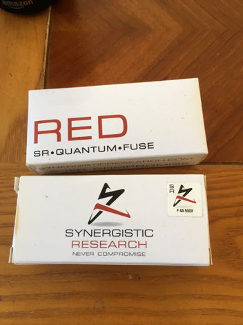 Synergistic Research RED Quantum fuse Two 4amp fast blo