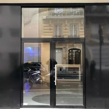 Vitrine magasin Paris