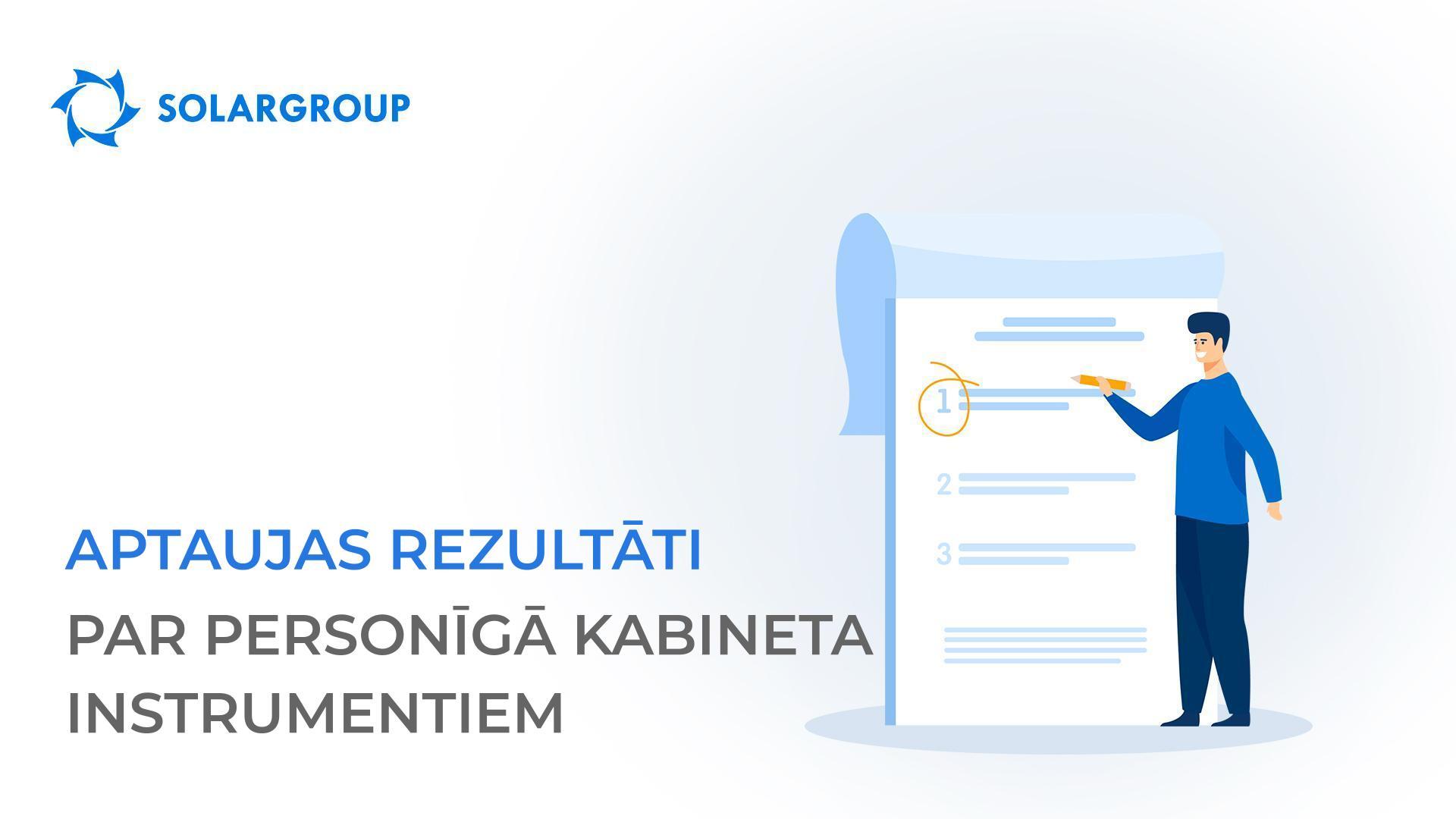 Aptaujas rezultāti par personīgā kabineta instrumentiem
