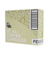 ST. ALi Feels Good box of coffee capsules
