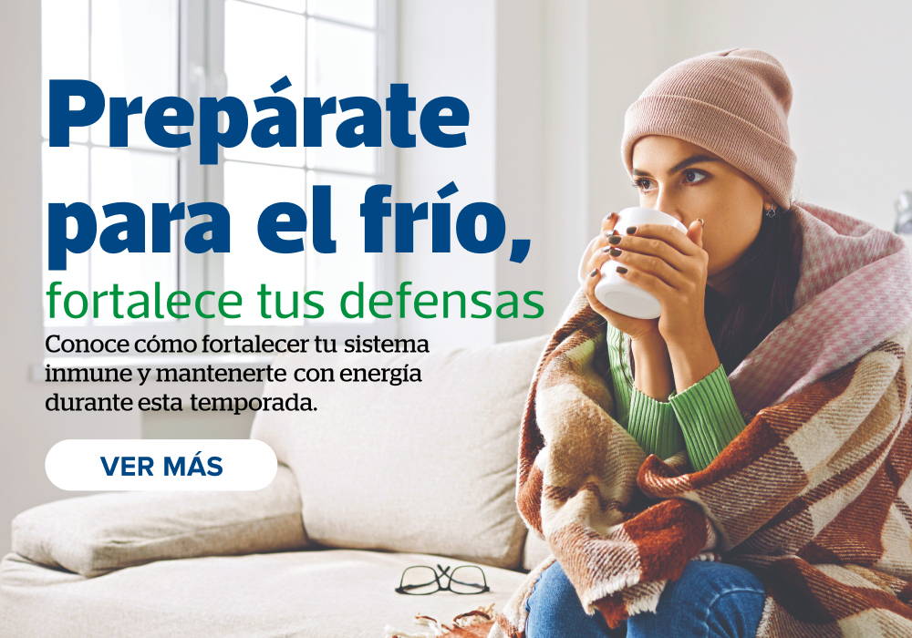 Prepárate para el frío, fortalece tus defensas