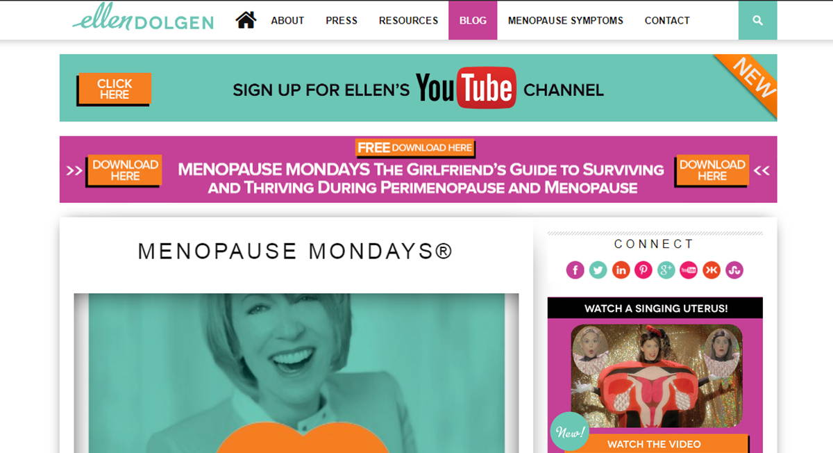 Menopause Mondays by Ellen Dolgen