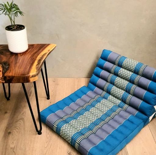 Thai kapok cushion Jumbo 1-FOLD Thai Triangle Pillow Mat - 2 models available - Image 4