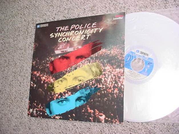 12 INCH Laserdisc movie - the Police Synchronicity conc...