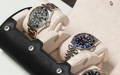 ZEALANDE leather watch roll black with three rolex on the case - ZEALANDE EVERYTHING YOU NEED TO KNOW ABOUT THE ROLEX LAND-DWELLER