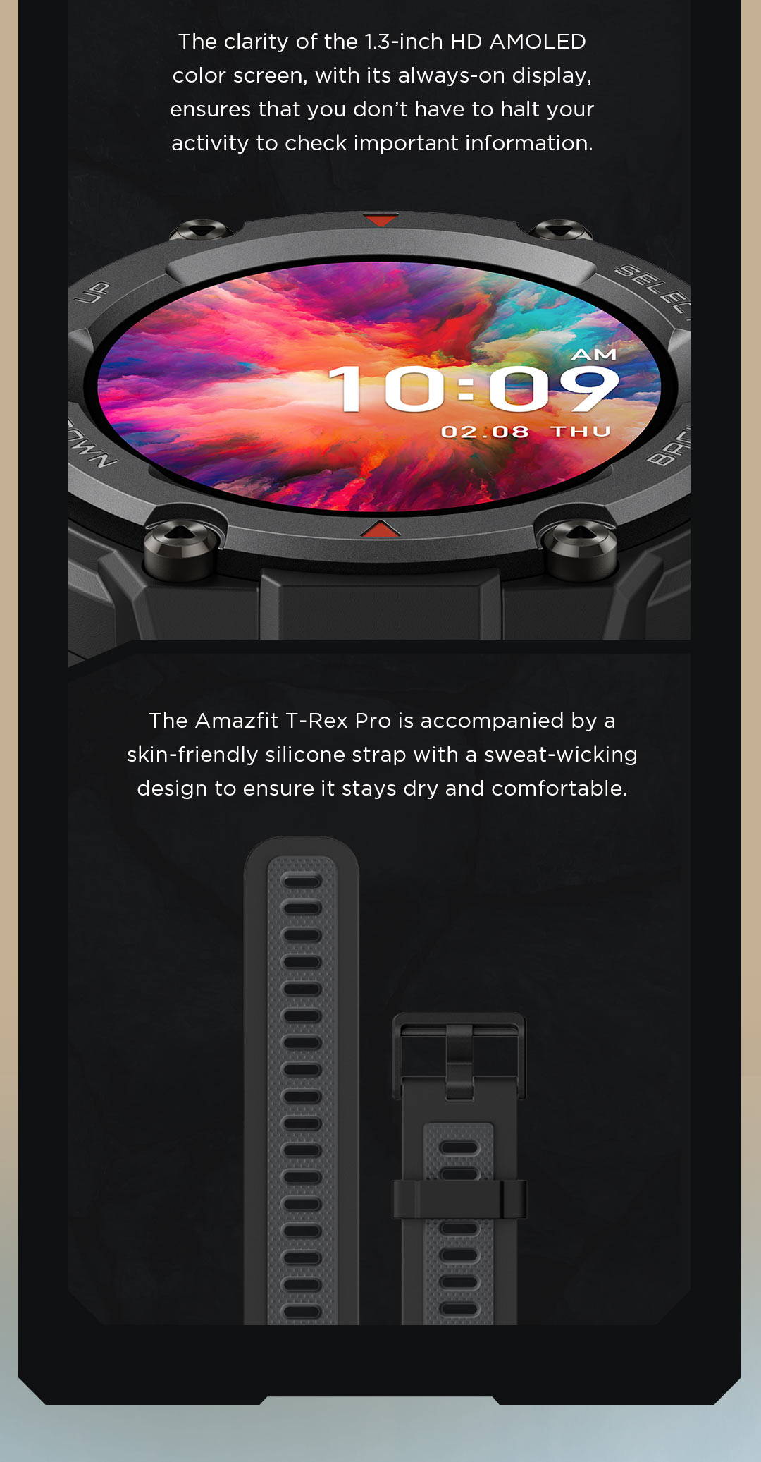 Amazfit T-Rex Pro - Tienda Online Oficial Amazfit España