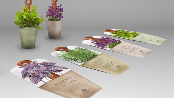Spices & Herbs (graphic and structral design)