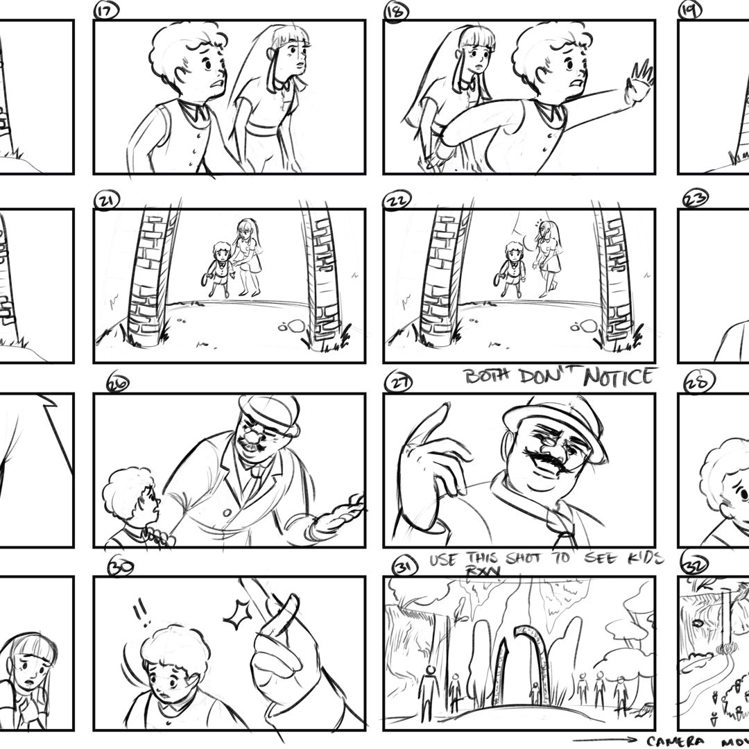 Image of Rough Storyboards