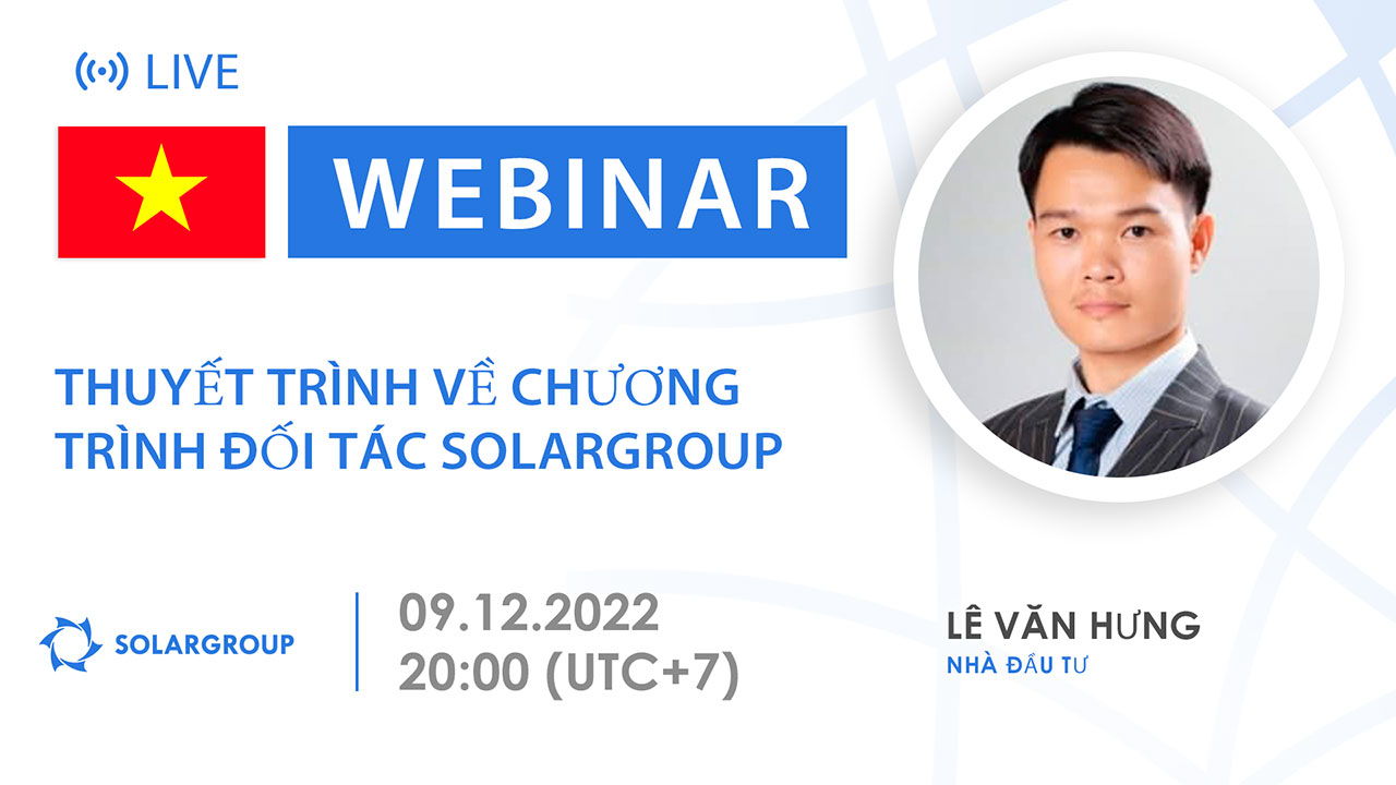 Vietnam. Thuyết trình về chương trình đối tác SOLARGROUP