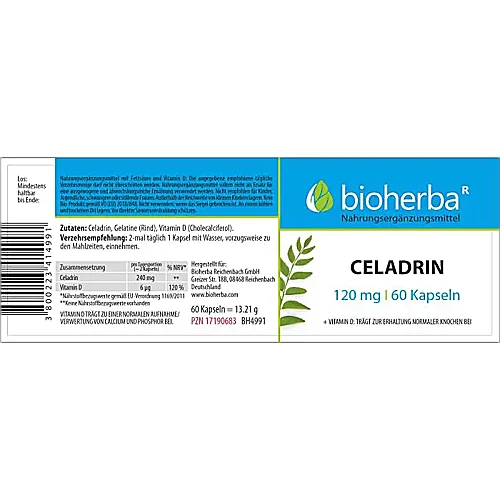 Celadrin 120 mg 60 Kapseln
