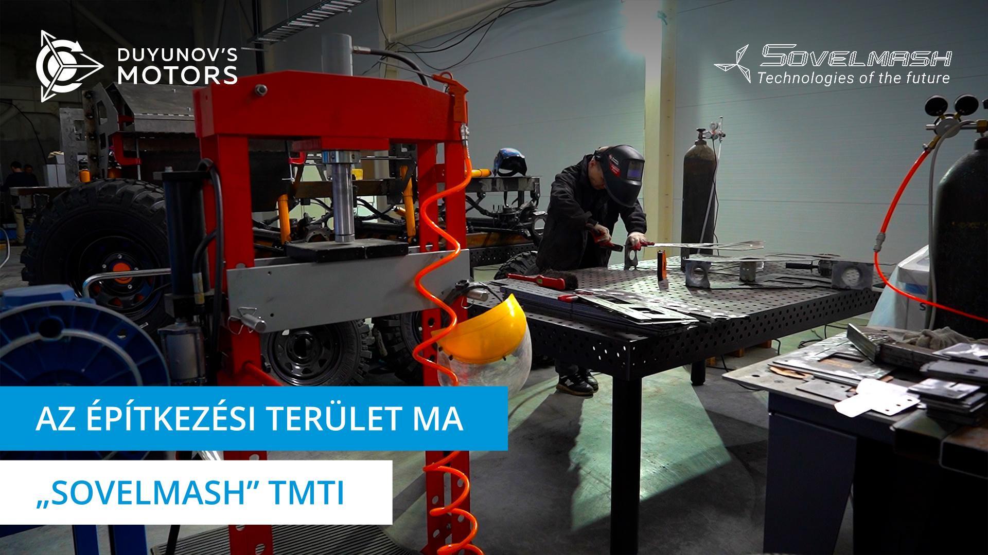 Videós bejárás a „Sovelmash” TMTI épületében