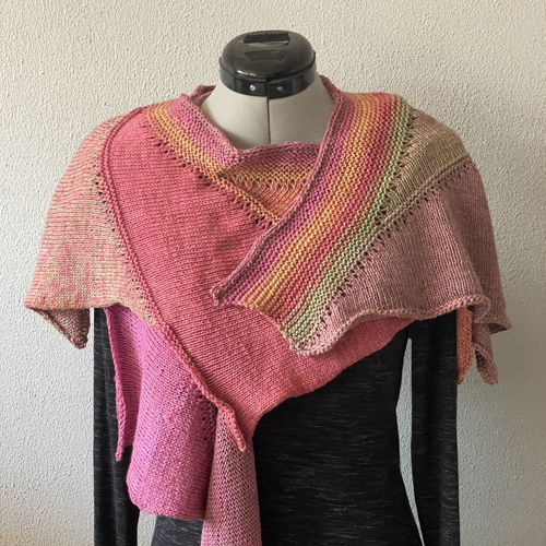 Knitted Autumn Point Scarf Mandy