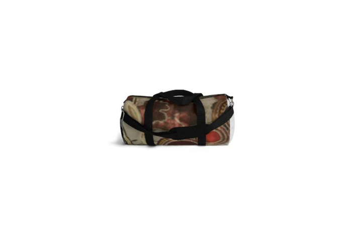 Artistic Duffel Bag, Geometric Print, 100% Polyester Oxford Canvas Earth colours and comfort - Image 6