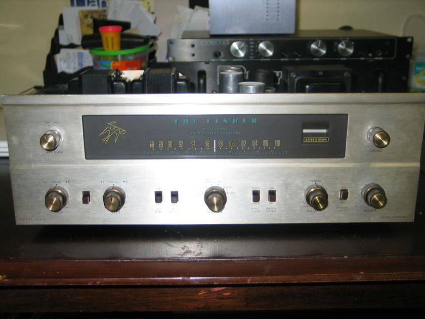 Fisher  500B Tube Receiver Excellent with rare tubes included!