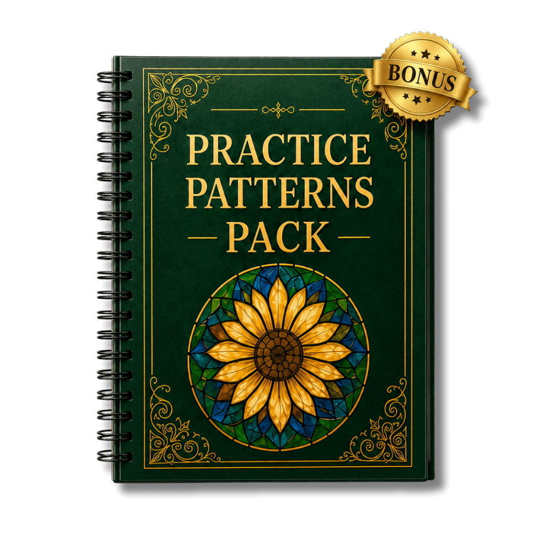 Practice Patterns Pack — simple shapes to warm up on