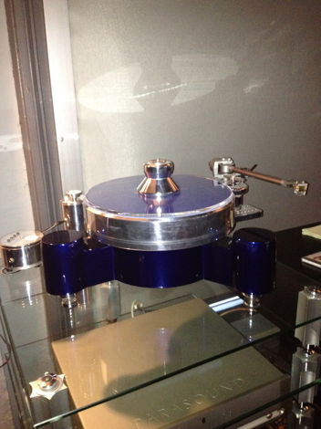 Acoustic Solid One to One Turntable Blue with AudioQues...