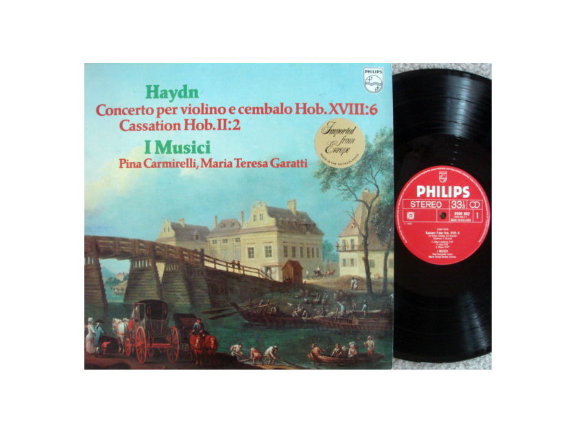 Philips / I MUSICI-CARMIRELLI, - Haydn Concerto for Violin & Cembalo, NM!