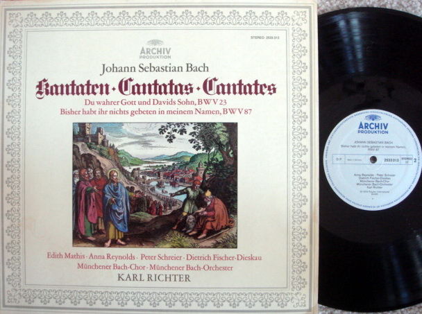 Archiv / RICHTER, - Bach Cantatas BWV.23 & 87, MINT!