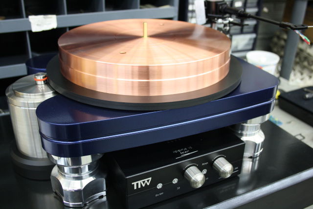 TTW Audio  MOMENTUS CU9999 90 Lb Copper Platter/Rim Dri...