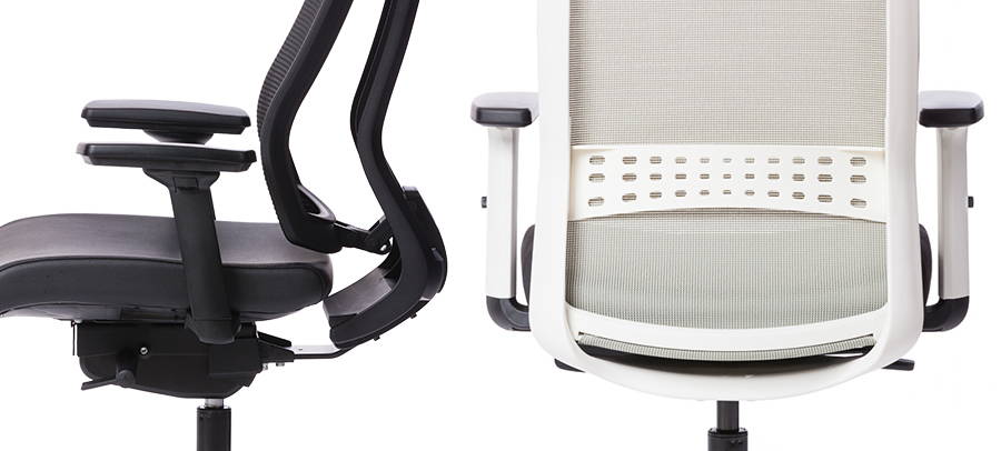 Chair with back support