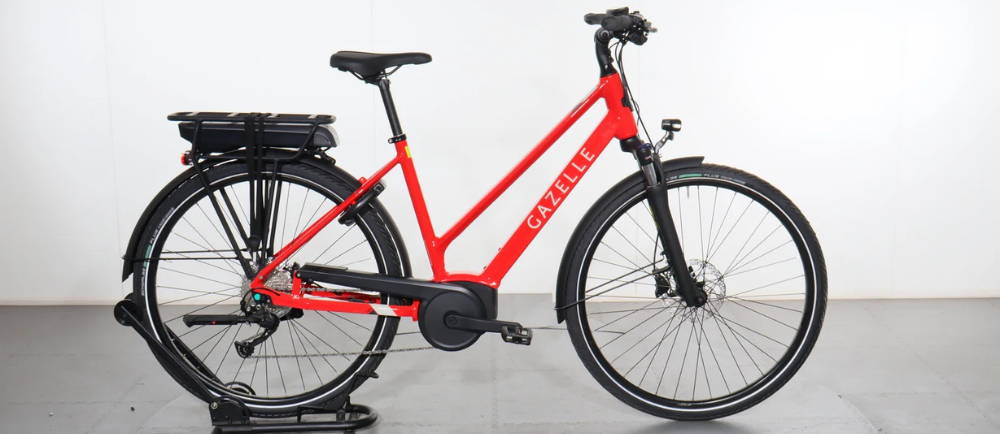Gazelle Medeo T9 electric bike with rear wheel lock