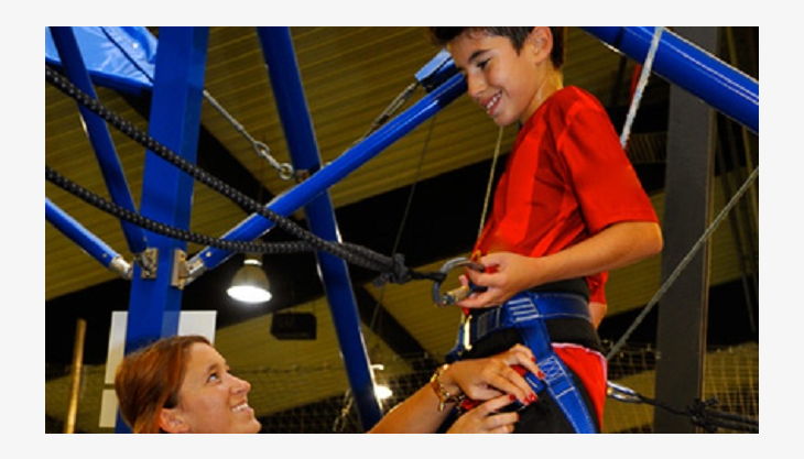 trampolino kinderspielpark bungee